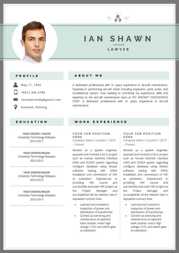 30+ Resume Templates For Every Industry That Would Land You A Job